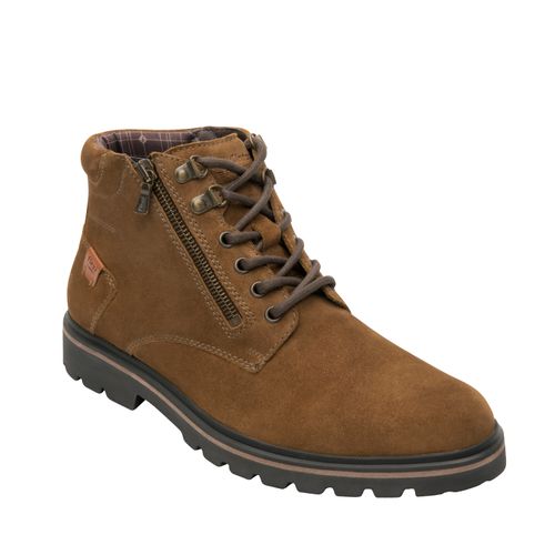 Botín Hombre Dean 411204 Café Claro