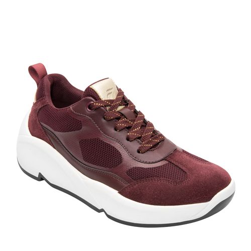 Zapatilla Mujer Debbie 120301 Burdeo