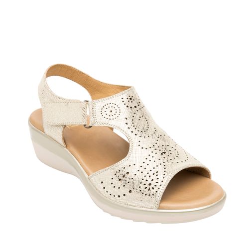 Sandalia Mujer Amapola 116013 Dorada