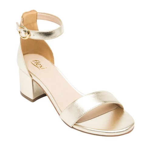 Sandalia Mujer Celine 106411 Dorada