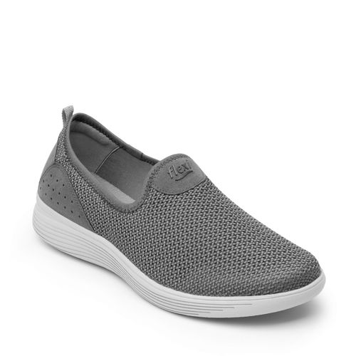 Zapatilla Mujer Grecya 104901 Gris