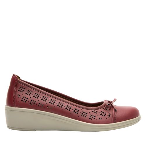 Zapato Mujer Castaña 45608 Rojo