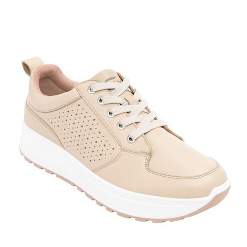 Zapatilla Mujer Atsiri 117205 Beige