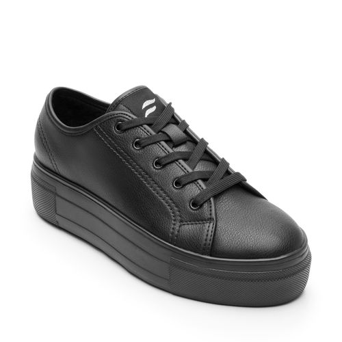 Zapatilla Mujer Lina 125401 Negro