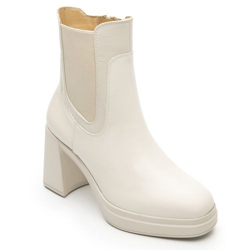 Botín Mujer Mandy 127402 Blanco Perla