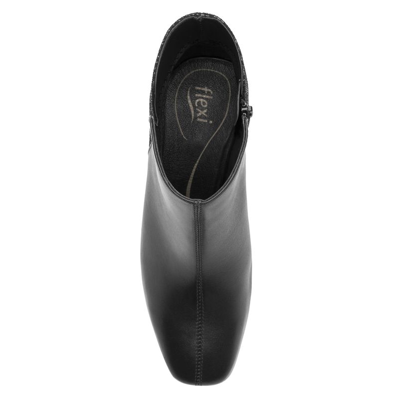 Zapatos Negros Mujer Botines Flexi 126911 Negros Casuales Para