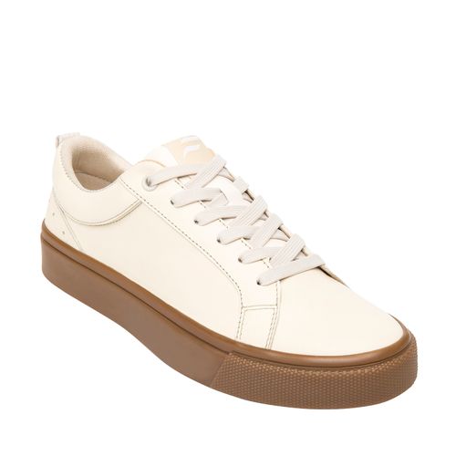 Zapatilla Mujer Nikia 120201 Crema