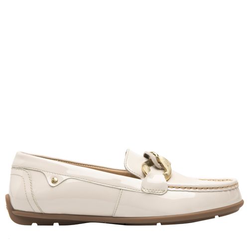 Mocasín Mujer Pamela 124304 Blanco Algodón