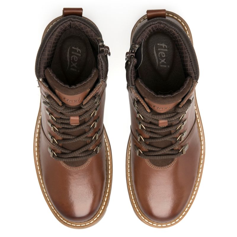 Bottes Vintage Aldrovandi 1982 Couleur Café Au Lait Foncé - Pointure 37.5, Cuir, Talon Haut, Italie