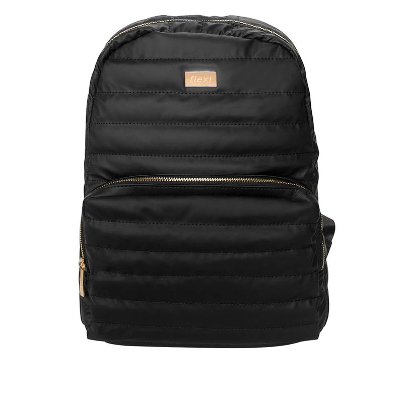 Mochila negra nylon mujer 2025
