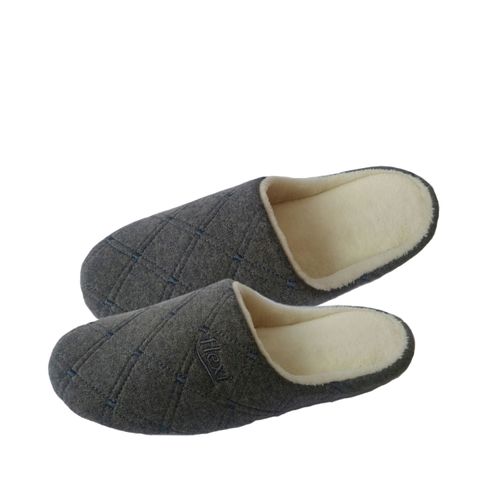Pantufla Hombre Pequeña Pan0451 Gris
