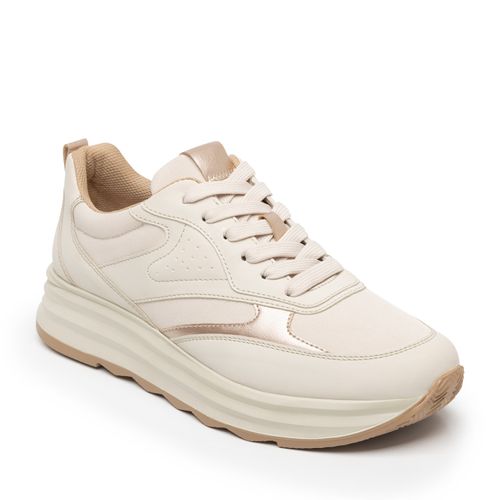 Zapatilla Mujer Nat 127102 Beige