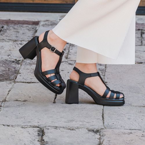 Sandalia Mujer Roraima 127604 Negro