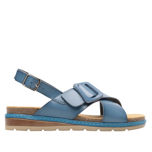 Sandalia Mujer Cassia 129501 Azul