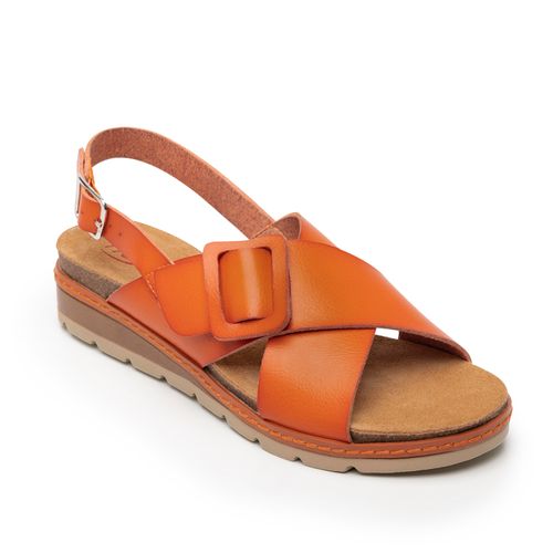 Sandalia Mujer Cassia 129501 Naranja