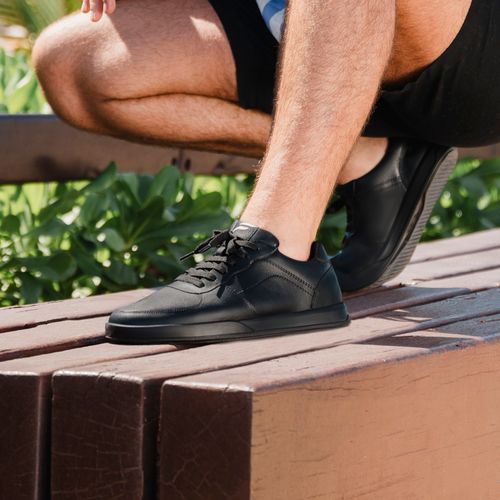 Zapatilla Hombre Creta 412408 Negro