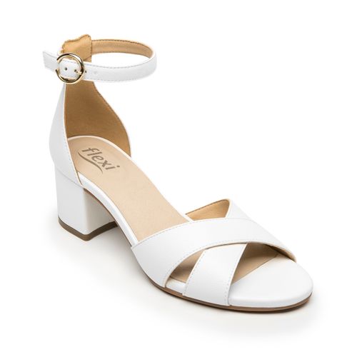 Sandalia Mujer Celine 106414 Blanco
