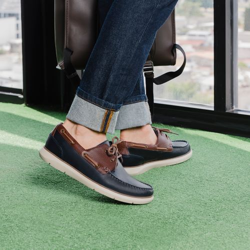 Mocasín Hombre Yaunde 403604 Azul Marino
