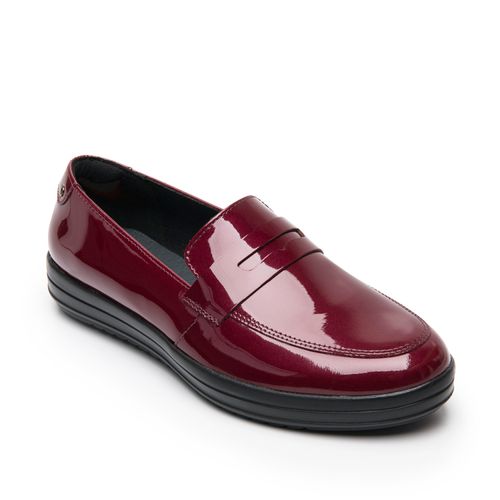Mocasín Mujer Charis 109403 Burdeo