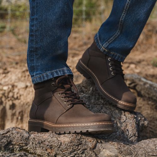 Botín Outdoor Hombre Mattos 417402 Café