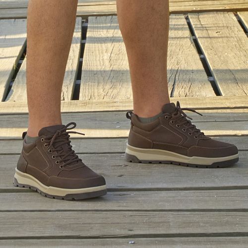 Zapatilla Hombre Rook 414907 Café Osc.