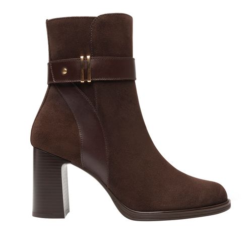 Botín Mujer Mariela 130603 Café Chocolate