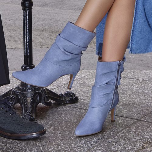 Botín Mujer Idris 104518 Azul Denim