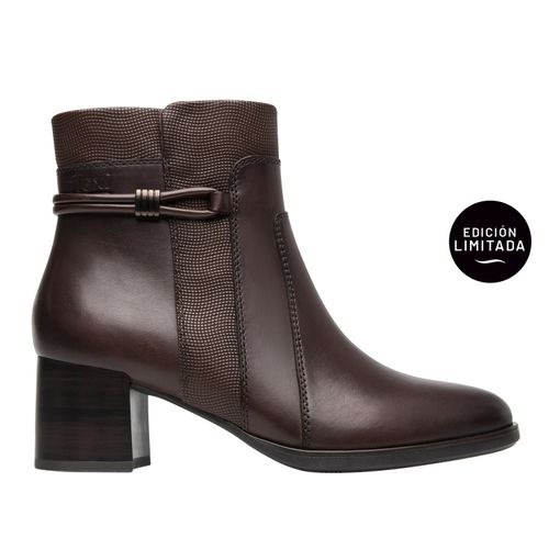 Botín Mujer Amadea 132301 Café Oscuro