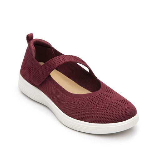 Zapatilla Mujer Grecya 104931 Burdeo
