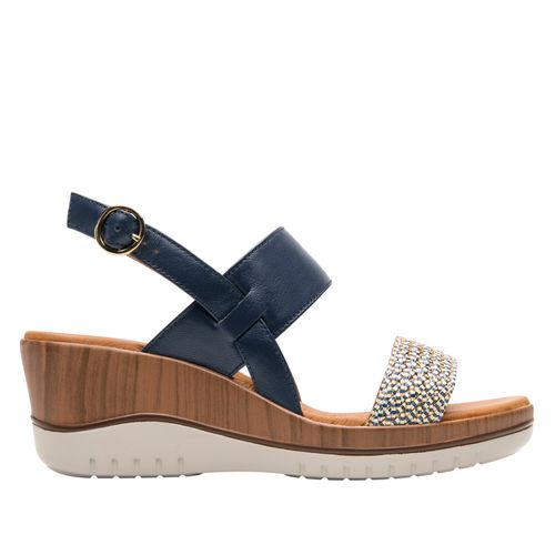 Sandalia Mujer Emily 113325 Azul Marino