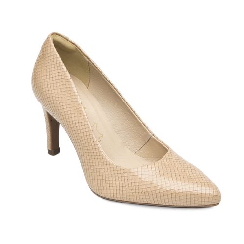 Zapato Mujer Idris 104501 Reptil Nude