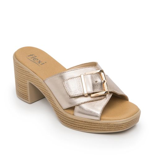Sandalia Mujer Kaia 133501 Oro Rosado