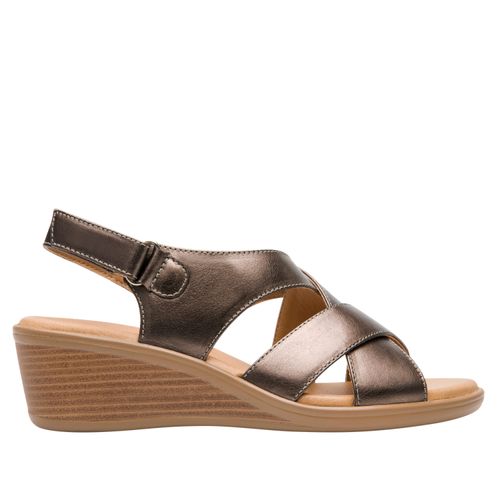 Sandalia Mujer Zura 123716 Dorada