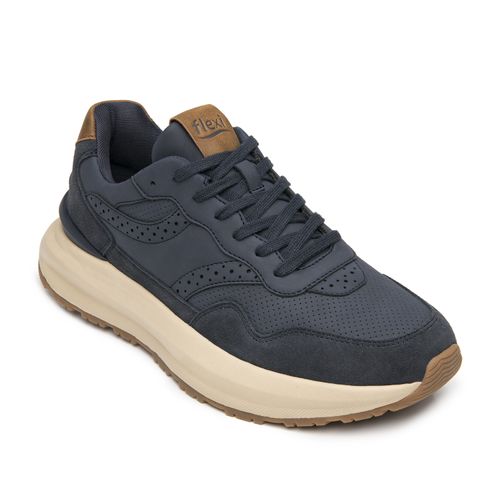 Zapatilla Hombre Belk 420903 Azul M.