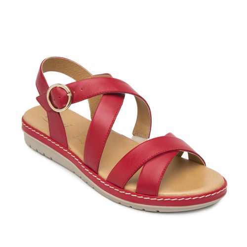 Sandalia Mujer Peonia 100227 Roja