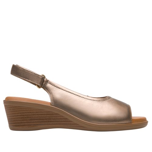 Sandalia Mujer Zura 123717 Dorada