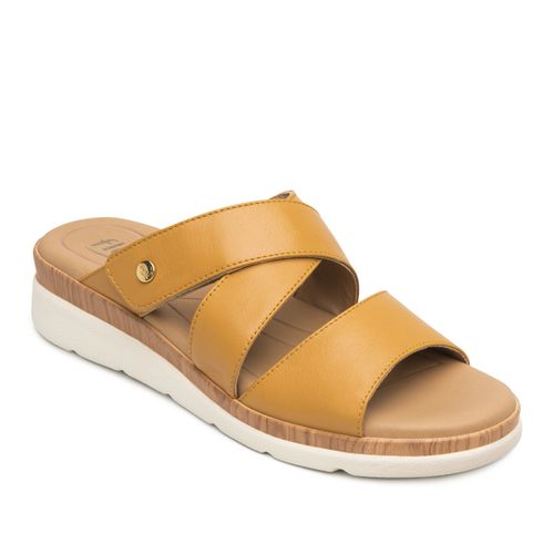 Sandalia Mujer Dariana 124209 Amarilla Mostaza