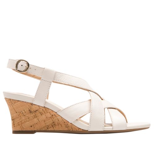 Sandalia Mujer Gilma 128309 Blanco Algodón
