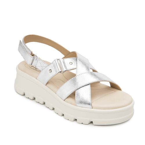Sandalia Mujer Lexa 128513 Plateada