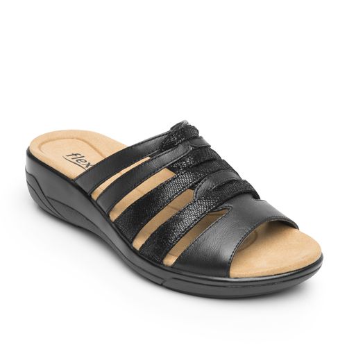 Sandalia Mujer Siwa 133701 Negra