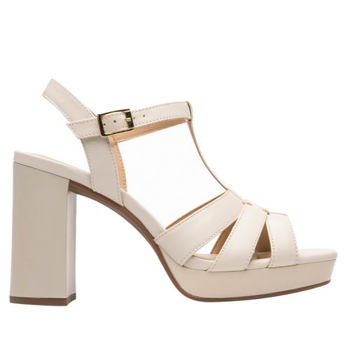 Sandalia Mujer Katnis 134401 Blanco Algodón