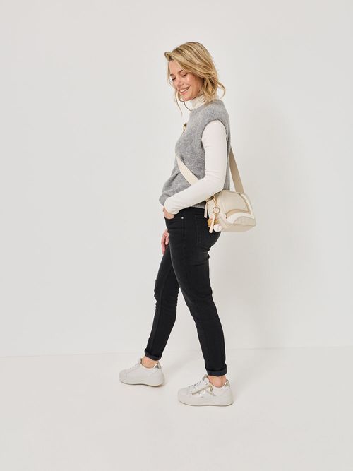 Zapatilla Mujer Tamaris 83716-44 Blanca y Dorado