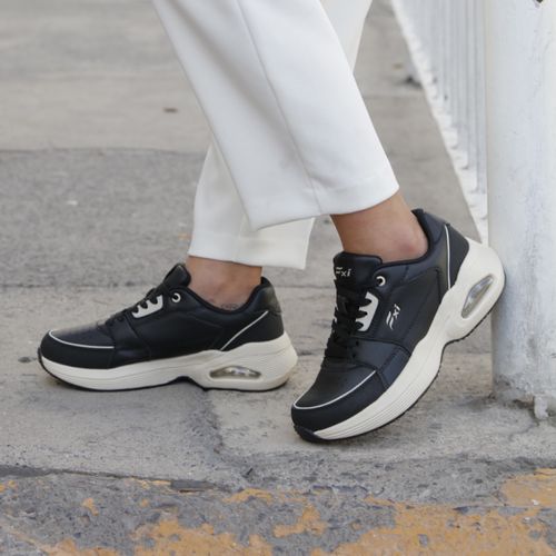 Zapatilla Mujer Saluma 131503 Negra