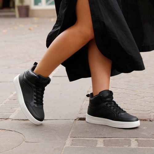 Zapatilla Mujer Inna 131606 Negra