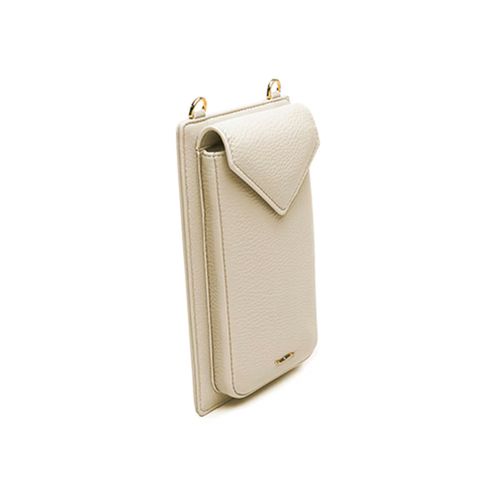 Cartera Mujer Porta Celular Car0354 Ivory