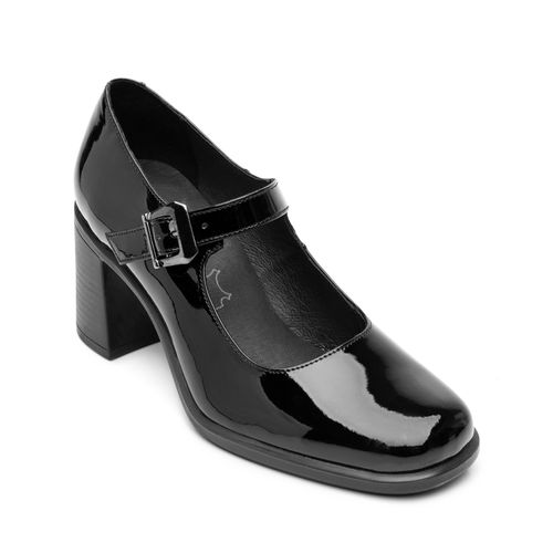 Zapato Mujer Halia 137603 Negro Charol