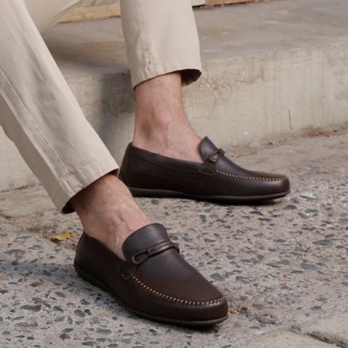 Mocasín Hombre Soho 68622 Café Oscuro