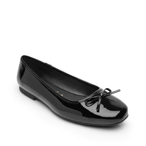 Ballerina Mujer Atessa 136804 Negro Charol