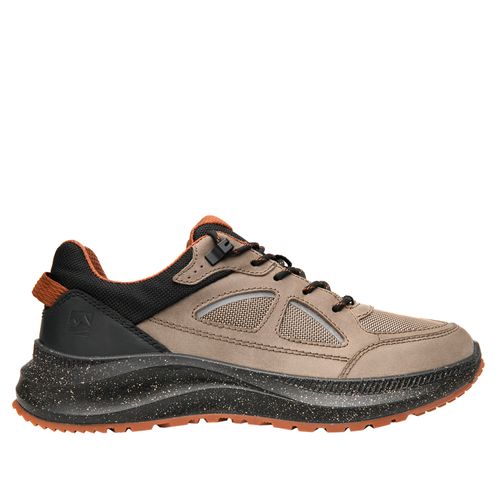 Zapato Outdoor Hombre Lawson 420306 Taupe Y Negro