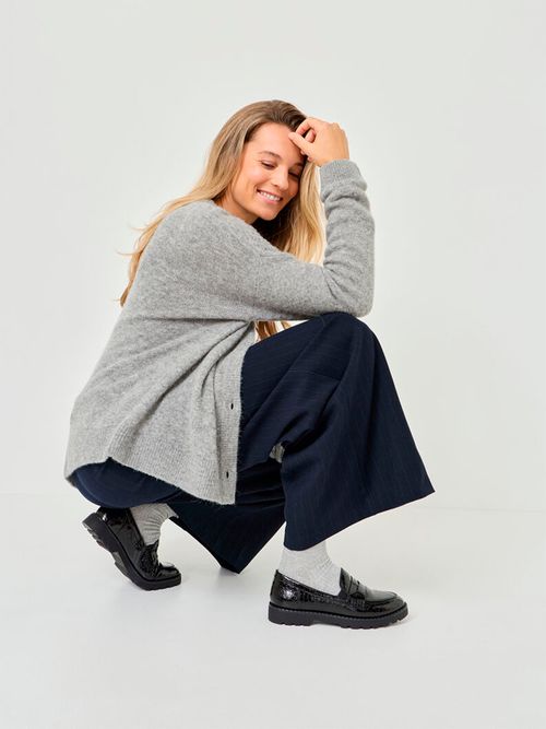 Mocasín Mujer 24312-41 negro charol